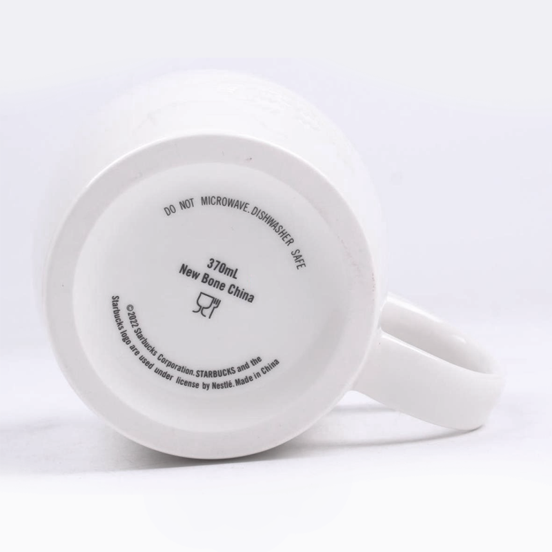 Starbucks Keramik-Tasse Weiß Tall