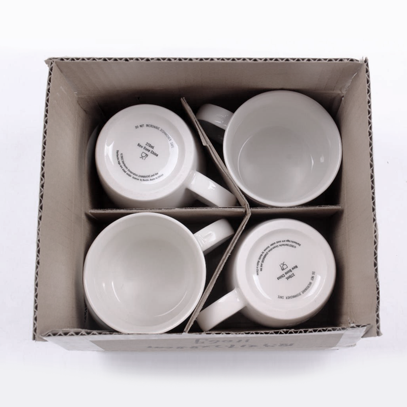 Starbucks Keramik-Tasse Weiß Tall