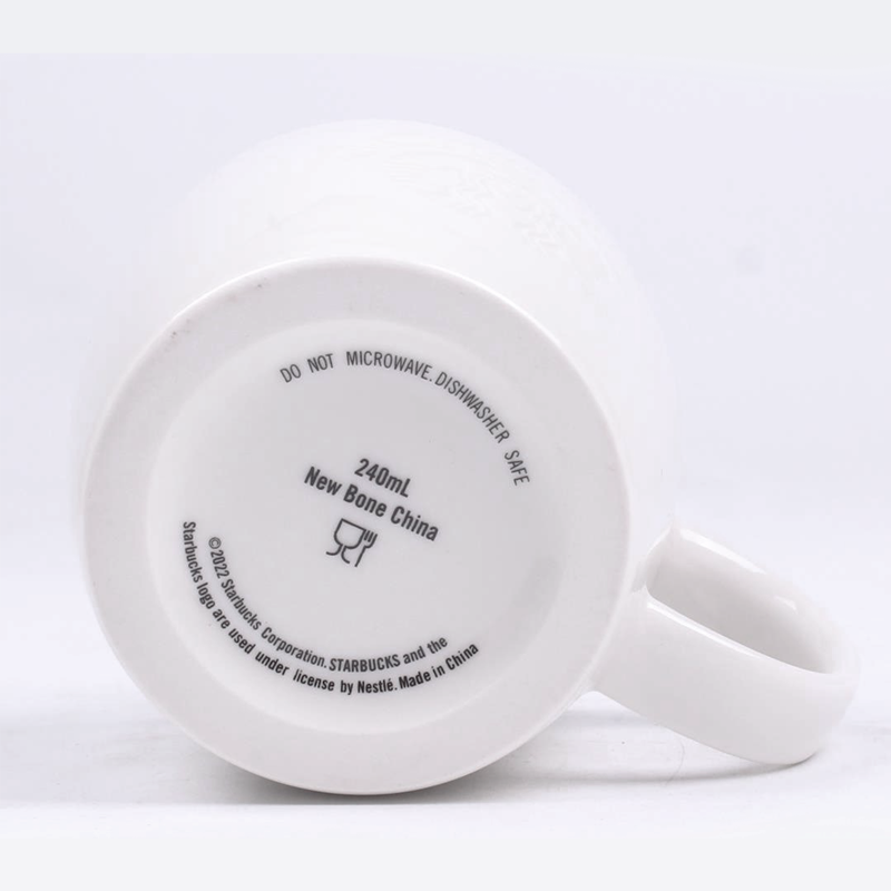 Starbucks Keramik-Tasse Weiß Short