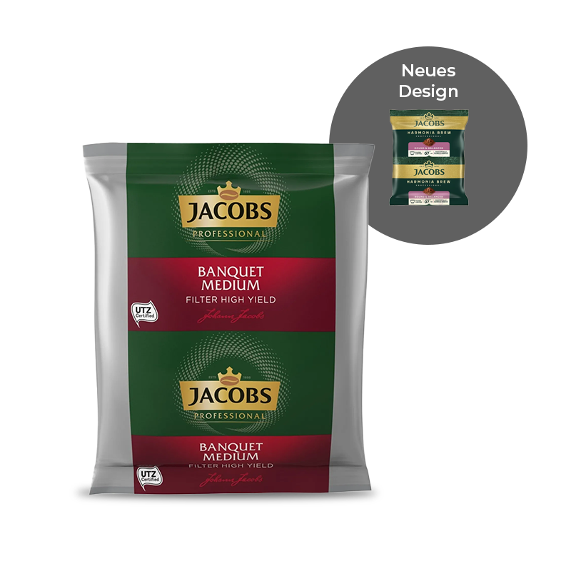 Jacobs - Bankett Filterkaffee Temperamentvoll