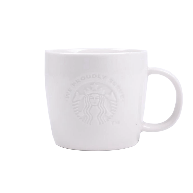 Starbucks Keramik-Tasse Weiß Short