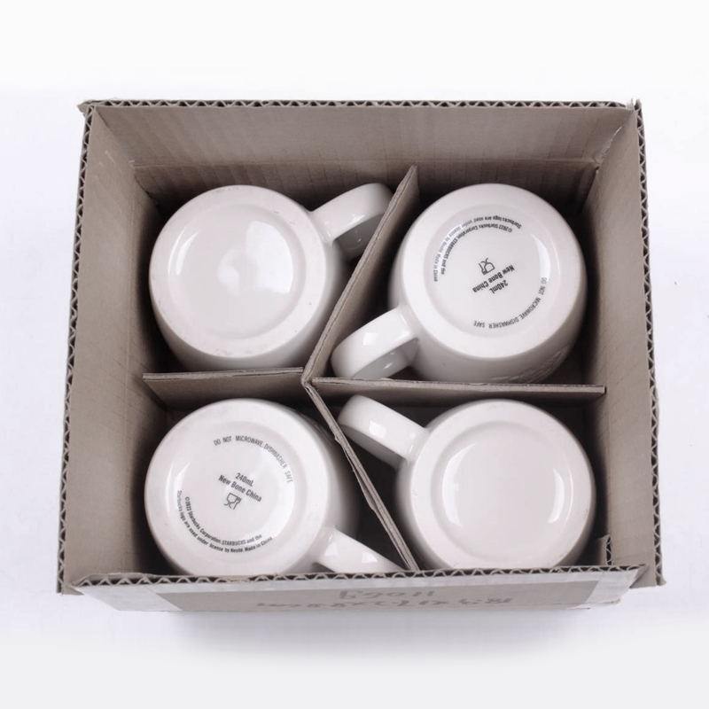 Starbucks Keramik-Tasse Weiß Short