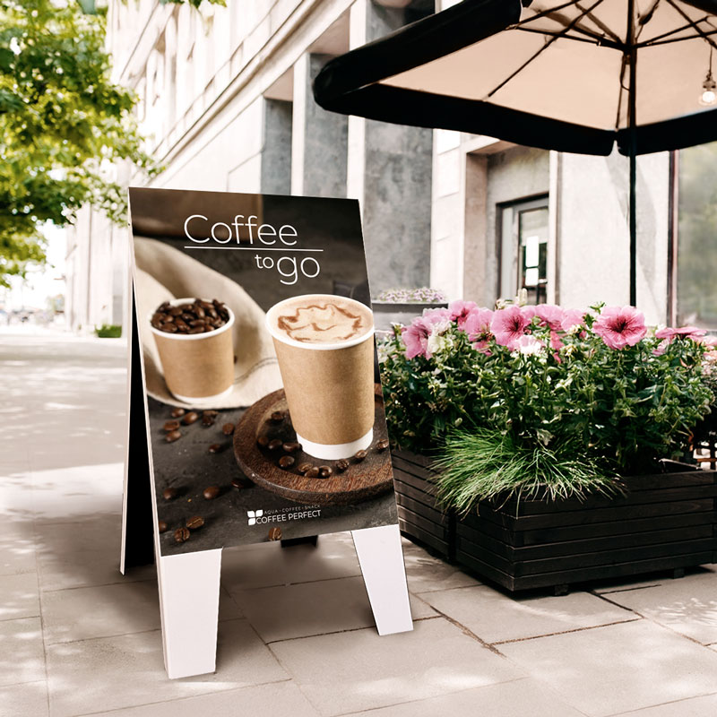 Straßenaufsteller A1 International