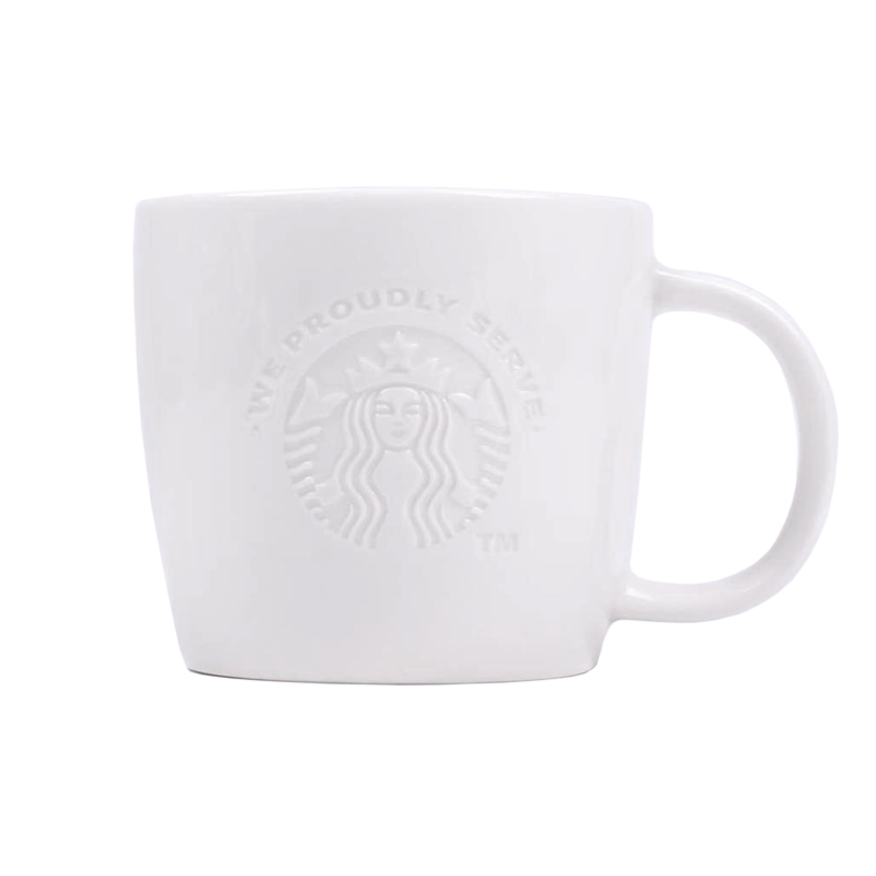 Starbucks Keramik-Tasse Weiß Grande