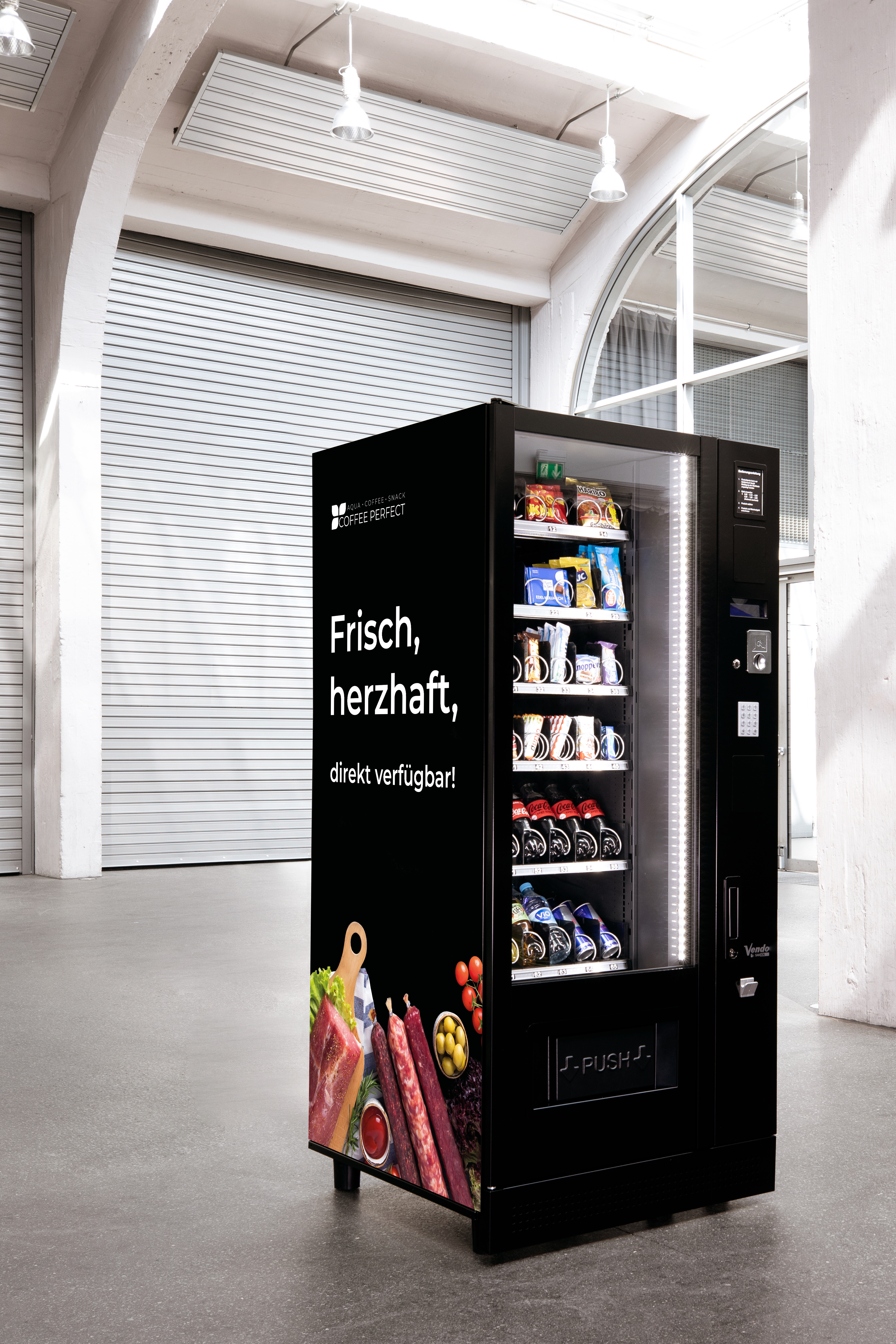 Snackautomat_Fleisch_Folierung