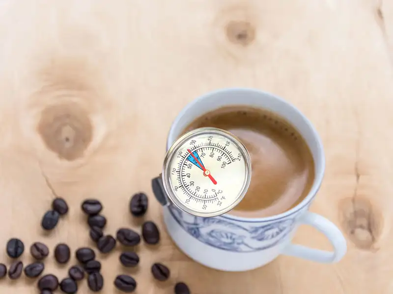 Kaffee Temperatur Kaffee Temperatur