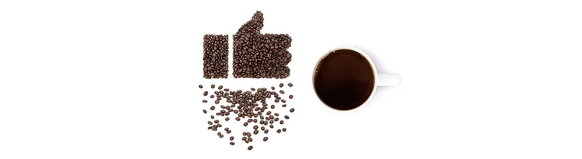 Kaffee Bohne Tasse Daumen Kaffee Bohne Tasse Daumen