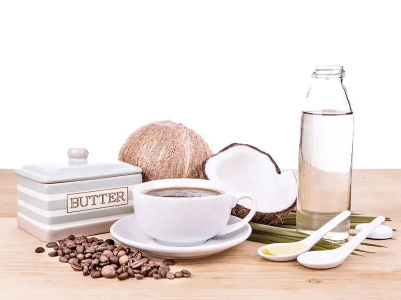 Kaffee Butter Kokosnuss Kaffee Butter Kokosnuss
