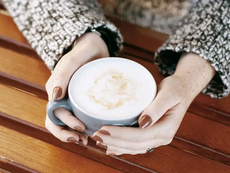 Kaffee mit Milch