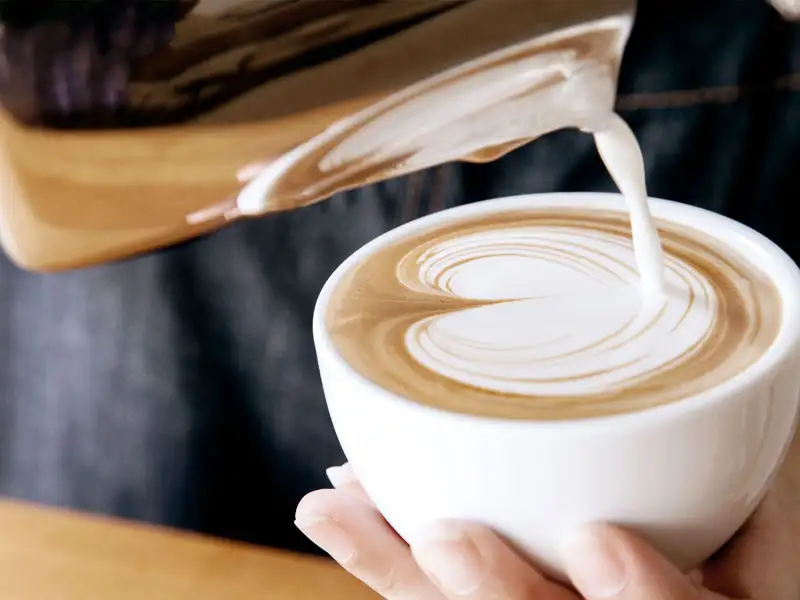 Kaffee mit Milch Kaffee mit Milch